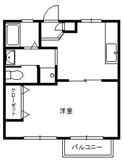 タウンコート【2階】の間取り