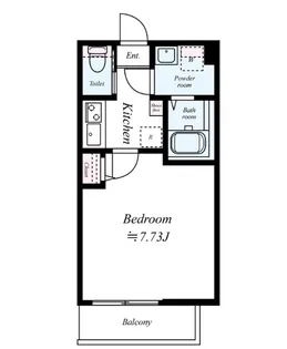 GRADUS RO【1階】の間取り