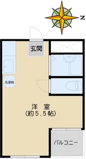 パークサイド山口【3階】の間取り