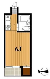 シティプラザ若林【1階】の間取り