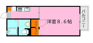アヴァンティ東本浦【2階】の間取り