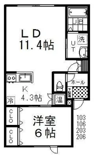 STIER(シュティア)【1階】の間取り