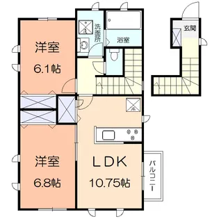 Arima Symphony A【2階】の間取り