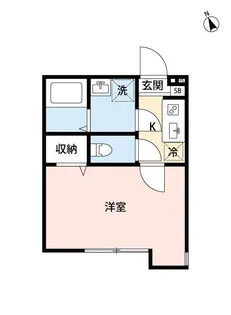 ヘラパレス【3階】の間取り