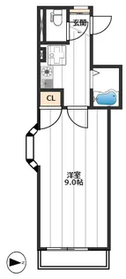 ドミール板橋本町【3階】の間取り