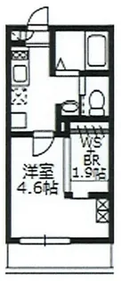 パークサイド五反野【2階】の間取り