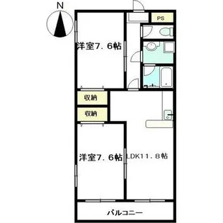 アットホーム【3階】の間取り