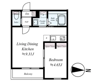 GRADUS鶴ヶ島V【2階】の間取り