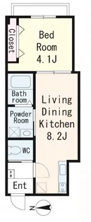 ヴェラーノ【1階】の間取り