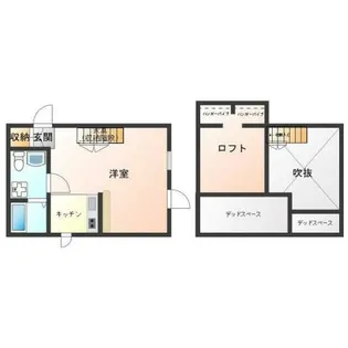 フェリチタ国分寺【2階】の間取り