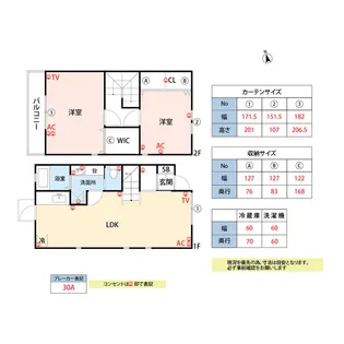 Apartment-Raboの間取り