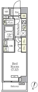 ARKMARK世田谷砧【6階】の間取り