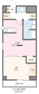 ソレイユプロスペレ【3階】の間取り