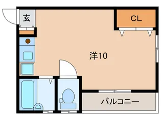 Ysハイツ【2階】の間取り