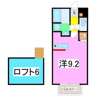 ラテラーレ【2階】の間取り