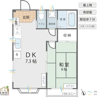 小林ビル【2階】の間取り