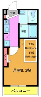 テロワール妙典【3階】の間取り