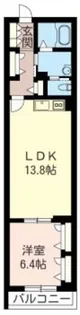 ドミールフジ【2階】の間取り