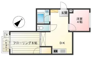 成増第2シャトレ【4階】の間取り