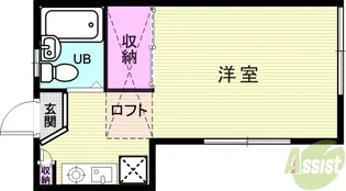 AR SUMAII【2階】の間取り