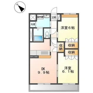 エトワール・ガーデン【3階】の間取り