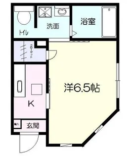 ハイツタムラ【1階】の間取り
