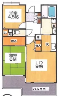 emラフォーレ実籾【2階】の間取り