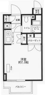 DIAMOND SQUARE 駒形【9階】の間取り