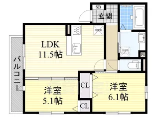 Premil【3階】の間取り