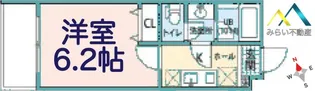 プレール・ドゥーク横浜杉田【1階】の間取り