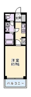 グランカーサ緑地公園【1階】の間取り