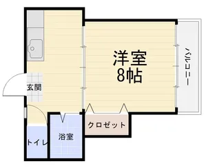エスポワール錦【2階】の間取り