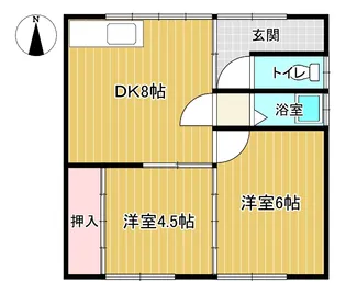 佐藤コーポ【1階】の間取り