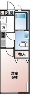 Green Commons【2階】の間取り