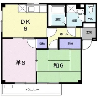 ヴィラ明神【3階】の間取り