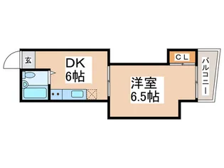 コーポ玉一【2階】の間取り