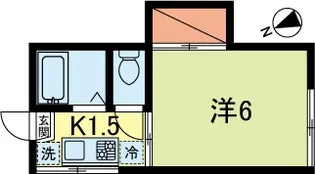 メゾン・ド・フローラル【2階】の間取り