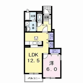 マスターズA【1階】の間取り