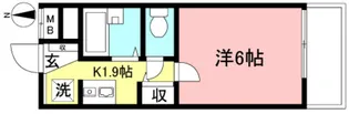 クレセント【2階】の間取り