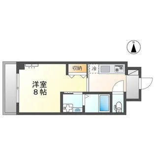 オクサリス ヴィレッジ【3階】の間取り