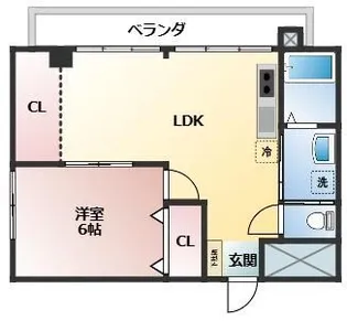 イカリハウス【3階】の間取り