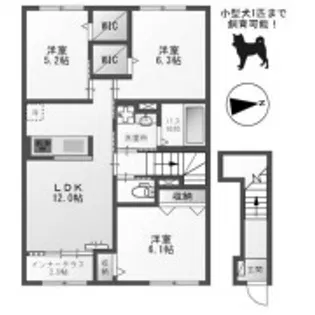 Etoile【2階】の間取り