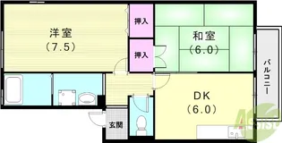 ヴィラモンテ【2階】の間取り