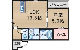 il Cuore sakurazuka【1階】の間取り