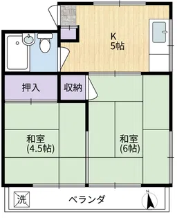 グレイスハイツ【1階】の間取り