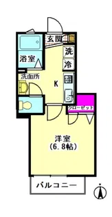 プライム【2階】の間取り