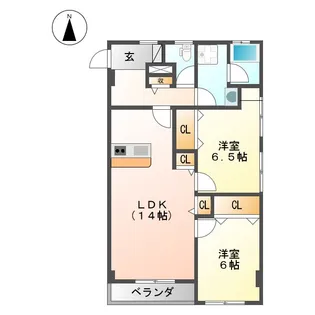 さくら・Park173【4階】の間取り