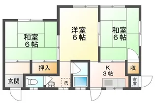 静岡県静岡市葵区上土1【一戸建】の間取り
