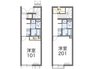 長尾【2階】の間取り