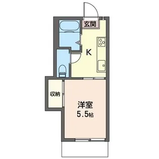 グリーンハイツ【1階】の間取り